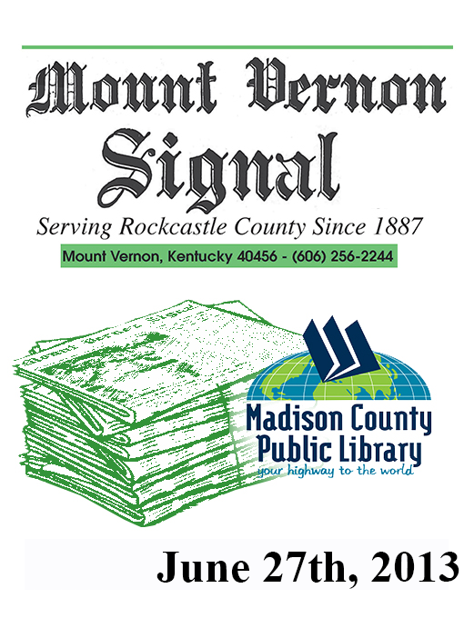 Title details for Mount Vernon Signal 06/27/2013 by Perlina M. Anderkin - Available
